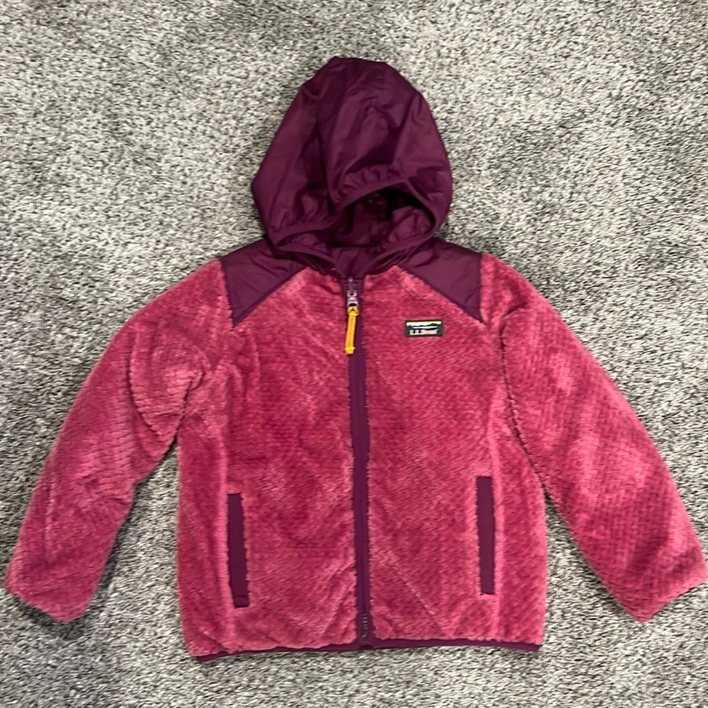 L L Bean - Size 4 - Magenta - Reversible Jacket